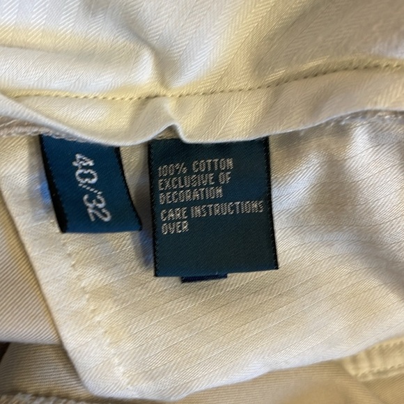Polo khakis flat front  40/32 Suffield pant in soft 100% cotton - Picture 6 of 8